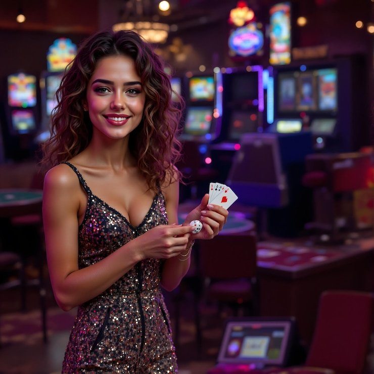 Kartu-kartu Free Bet Blackjack dan chip taruhan di meja winnet88
